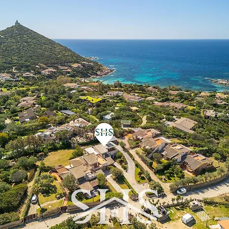 别墅 Blue Art Retreat Cala Caterina And Santo Stefano 维拉西米乌斯